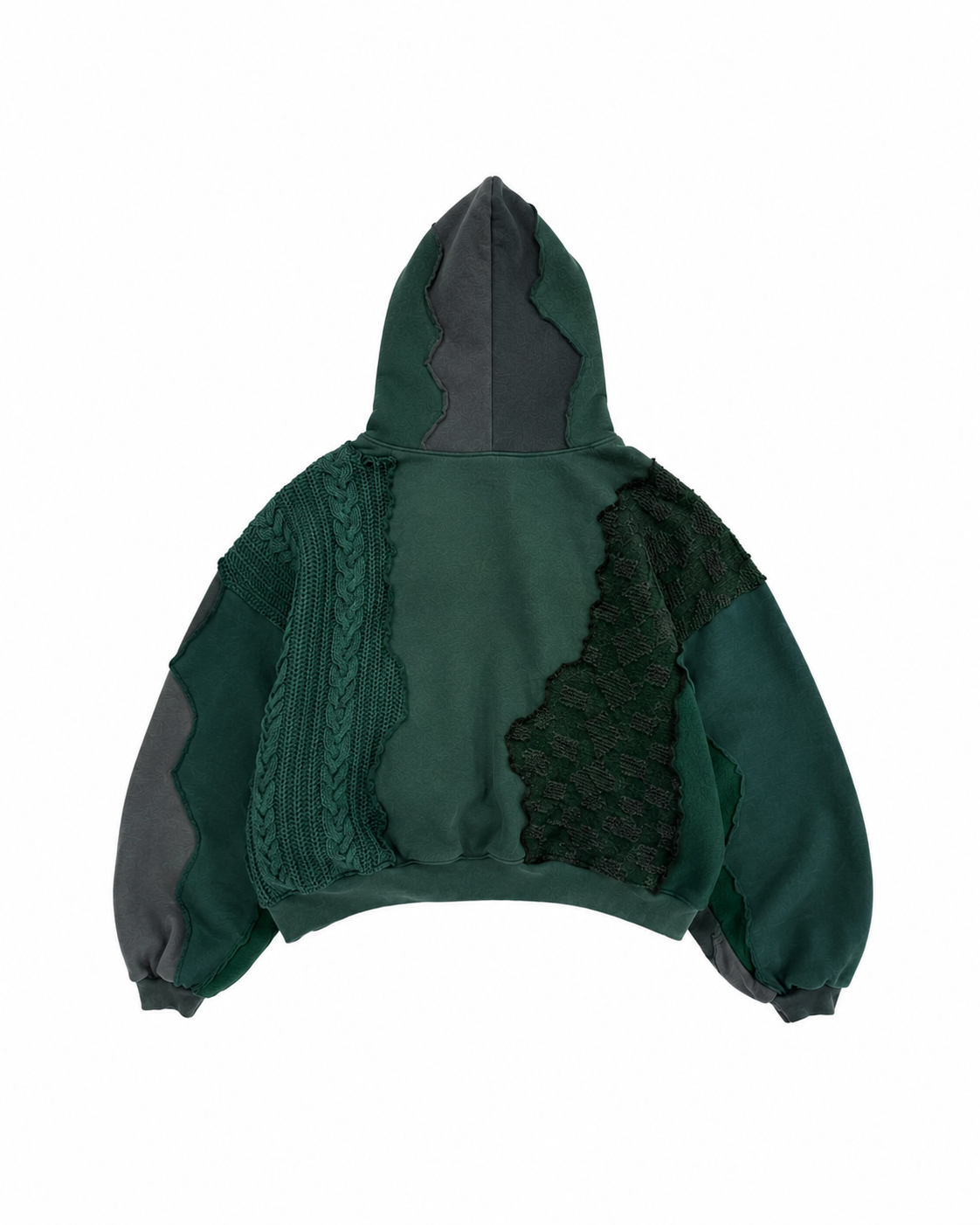 UNISEX REWORKED N!KE HOODIE